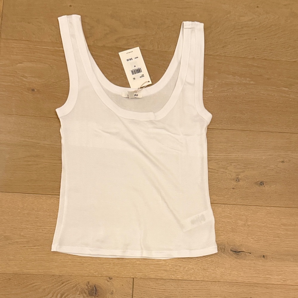 NWT Splendid Classic White Tank Top